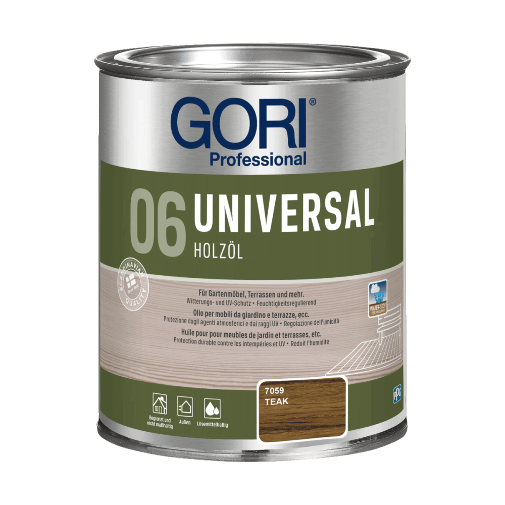 GORI 06 (ehemals GORI 3052) Teak-Öl 0,75 ltr.